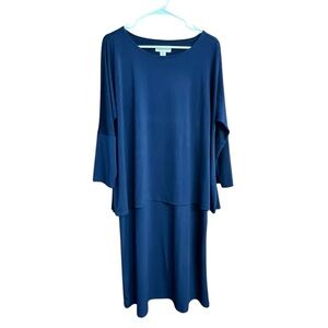 Coldwater Creek Navy Blue Dress‎ Size Medium